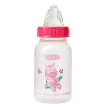 Load image into Gallery viewer, Evenflo Zoo Friends Baby Bottle With Anatomic Nipple 4 oz 1339111 - Pink