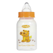 Load image into Gallery viewer, Evenflo Zoo Friends Baby Bottle With Anatomic Nipple 4 oz 1339111 - Orange