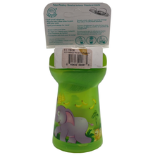 Load image into Gallery viewer, Evenflo Zoo Friends Triple Flo Tumbler 9m+ 10 oz 4071111 - Green