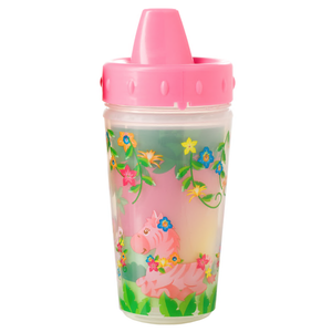 Evenflo Zoo Friends Insulated Sippy Cup 9m+ 10 oz 6429912 - Pink