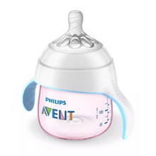Load image into Gallery viewer, Philips Avent My Natural Trainer Sippy Cup 5 oz SCF262/02 - Pink