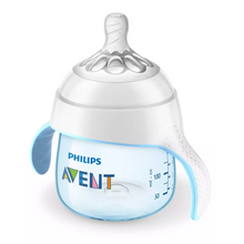 Load image into Gallery viewer, Philips Avent My Natural Trainer Sippy Cup 5 oz SCF262/01 - Blue