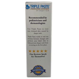 Triple Paste Medicated Ointment For Diaper Rash 2 oz