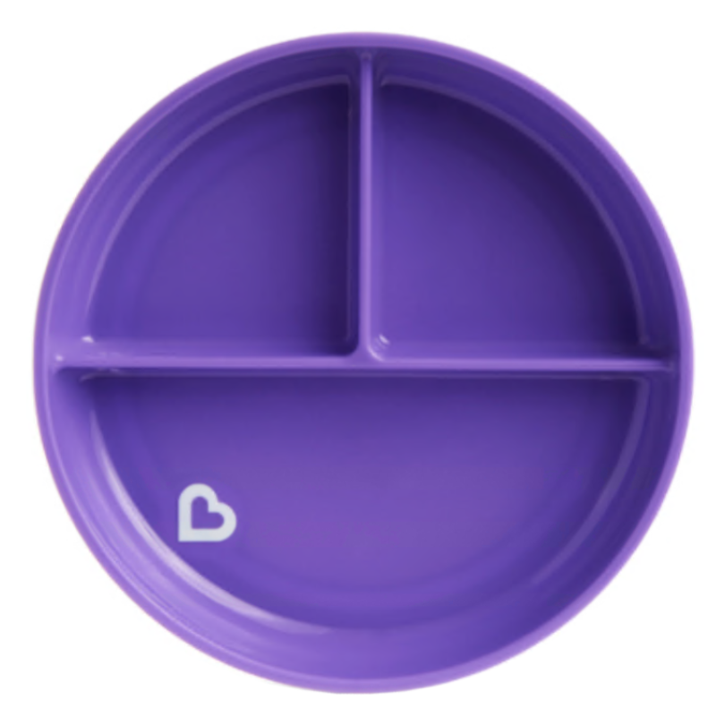 Munchkin Stay Put 6m+ Suction Plate - Purple