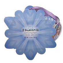 Load image into Gallery viewer, Frozen Frosted Berry Scented Bath Salts 3.5 oz - Blue