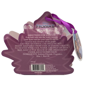 Frozen Frosted Berry Scented Bath Salts 3.5 oz - Purple