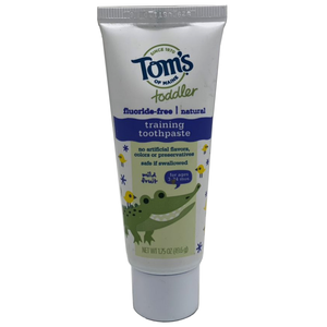 Toms Of Maine Mild Fruit Natural Toddler Training Toothpaste 1.75 oz