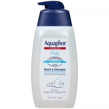 Load image into Gallery viewer, Aquaphor Baby Wash and Shampoo 16.9 oz