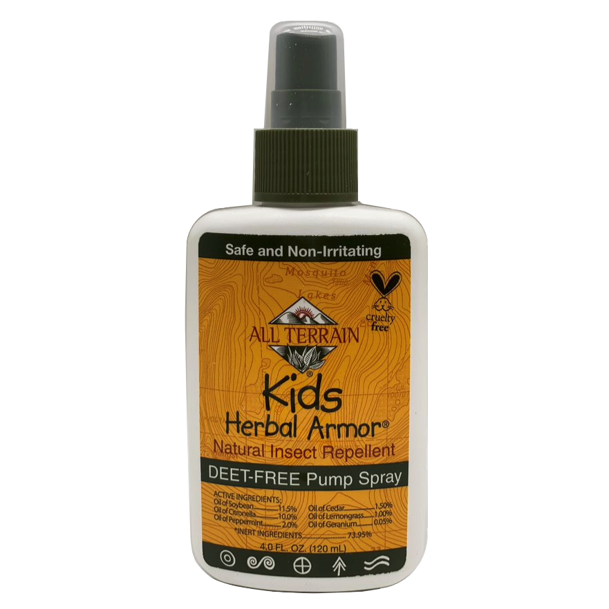 All Terrain Kids Herbal Armor Spray Natural Insect Repellent 4 oz